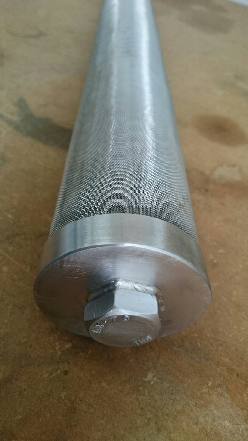 diseño y fabricación de filtros de malla metálica en acero inoxidable para filtro de arena