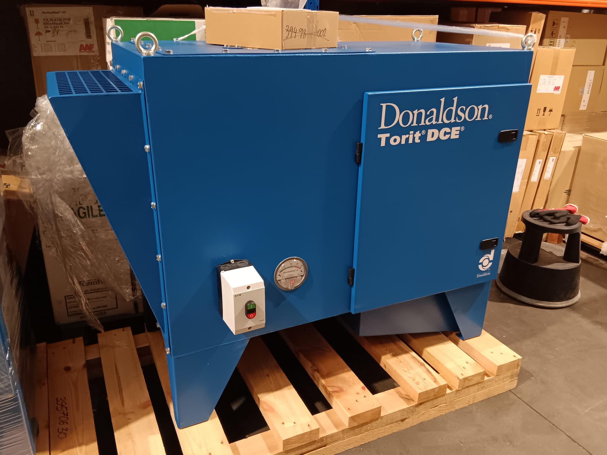 Sistema de captación neblinas en centros de mecanizado 