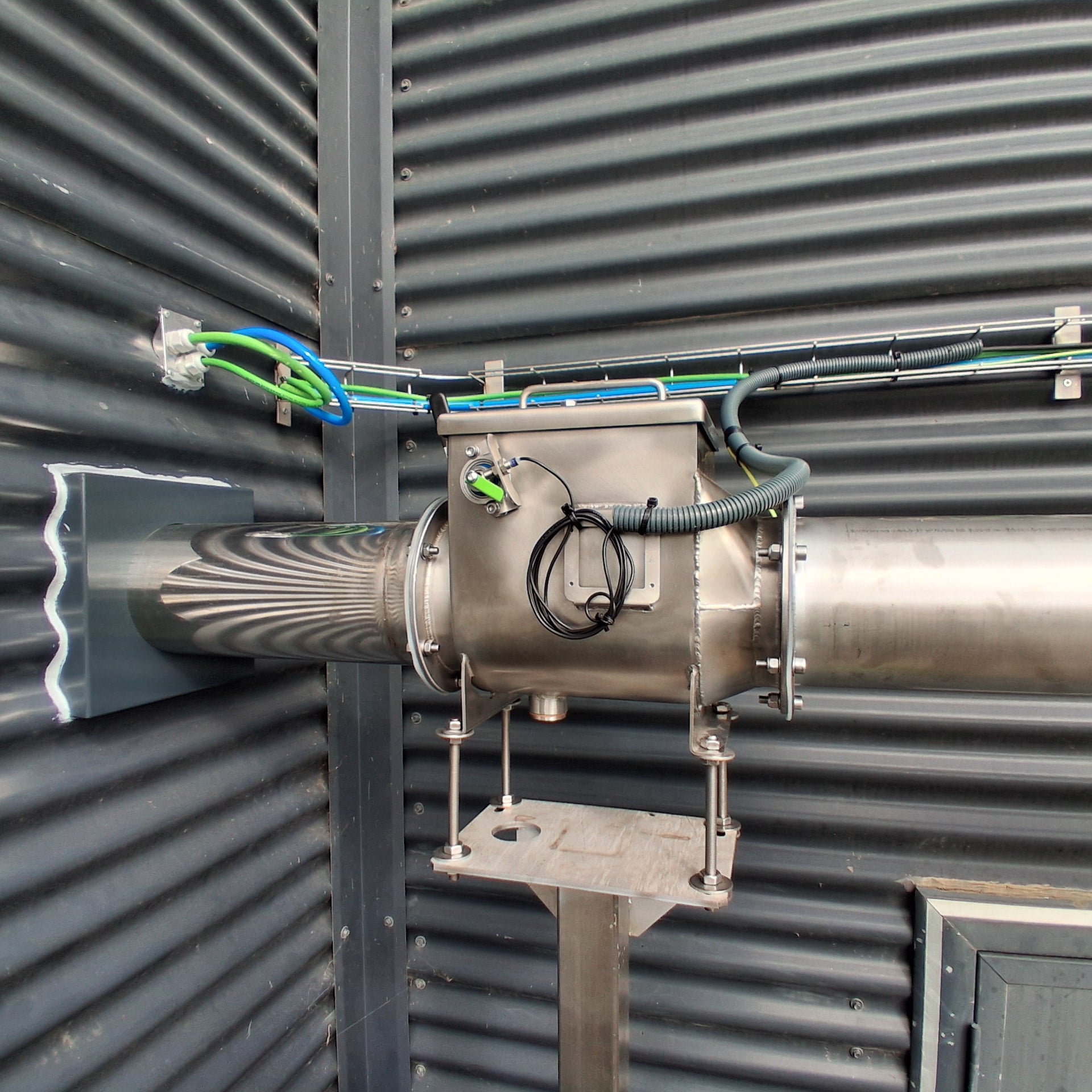 Sistema de captación de muestras de producto alimentario en estado pulverulento