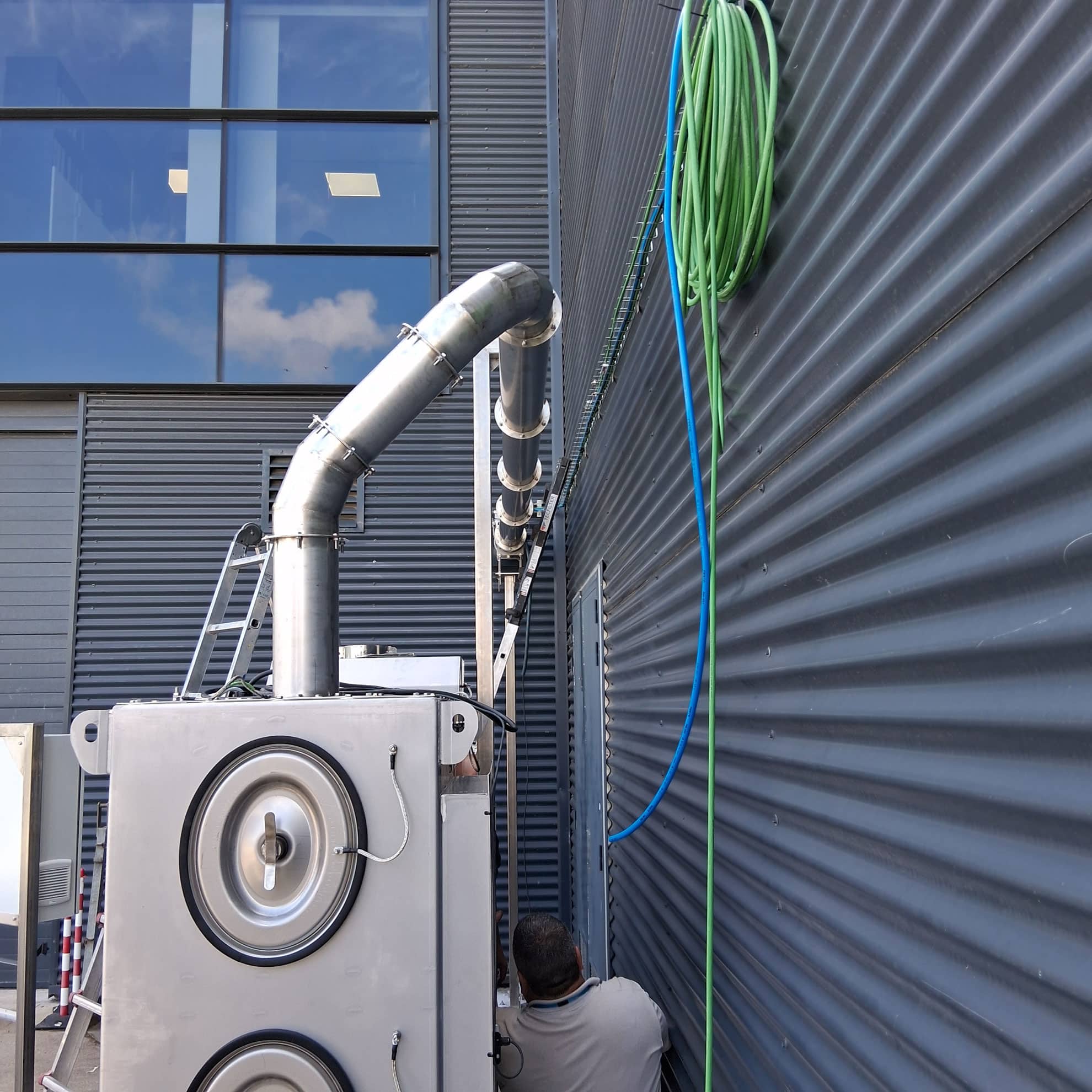 Sistema de captación de muestras de producto alimentario en estado pulverulento