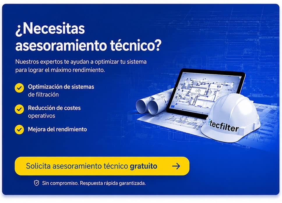 Oficina tecnica en filtración industrial